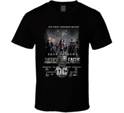 Justice League The Great Darkness Begins T Shirt