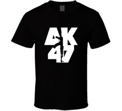Ak 47 Russian Assualt Rifle Logo T Shirt