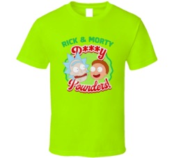 Ricky And Morty Pussy Pounders Tv Show Fan T Shirt