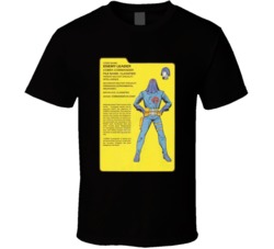 Gi Joe Cobra Commander Bio Card T Shirt
