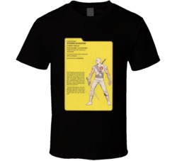 Gi Joe Cobra Storm Shadow Bio Card T Shirt