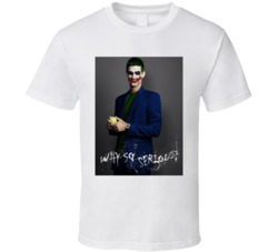 Why So Serious Novak Djokovic Joker Tennis T Shirt