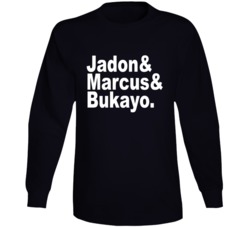 Jadon And Marcus And Bukayo England Eurocup Players Long Sleeve T Shir