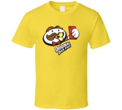 Original Duck Face Pringles Parody T Shirt
