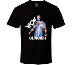 Glacier Popular Pro Wrestler Fan T Shirt