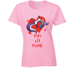Fife La Fume Looney Tunes Ladies T Shirt