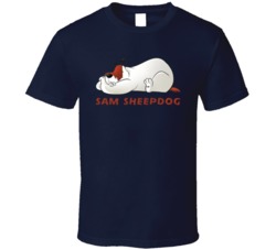 Sam Sheepdog Looney Tunes Character T Shirt