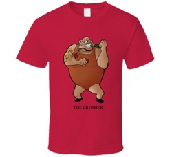 The Crusher Looney Tunes Character T Shirt