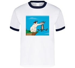 Ralph Wolf And Sam Sheepdog Cartoon Characters T Shirt