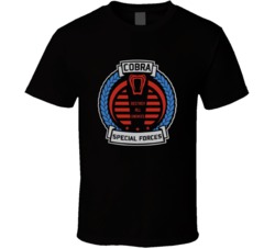 Cobra Special Forces Logo Gi Joe Cartoon T Shirt