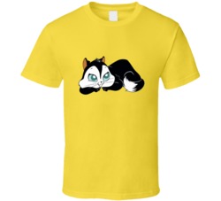 Pussyfoot Cartoon Cat Looney Tunes T Shirt