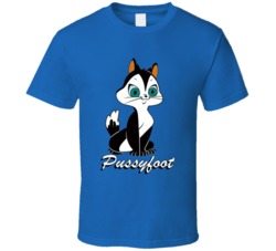 Pussyfoot Looney Tunes Character Fan T Shirt