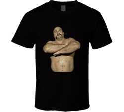 Johnny K 9 Dark Side Of The Ring Biker Wrestler T Shirt