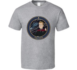 Star Trek Lower Decks Tom Paris Plate T Shirt