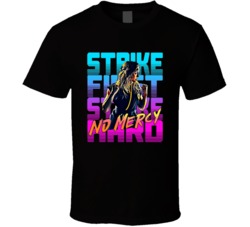 Cobra Kai Strike First Strike Hard No Mercy Tv Series Fan T Shirt