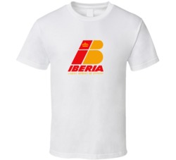 Iberia Spain Airline Lineas Aereas De Eapana T Shirt
