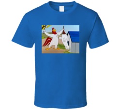 Foghorn Leghorn Barnyard Dog Looney Tunes Character T Shirt