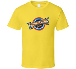 Fuddruckers Restaurant Logo Worlds Best Hamburger T Shirt