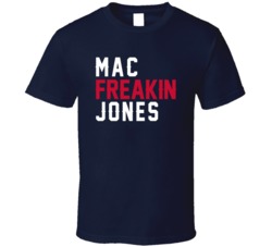 Mac Freakin Jones New England Quarterback Football Fan T Shirt