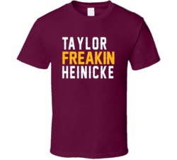 Taylor Freakin Heinicke Washington Quarterback Football Fan T Shirt