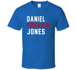 Daniel Freakin Jones New York Quarterback Football Fan T Shirt
