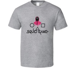 Squid Game Logo Netflix Korean T Shirt