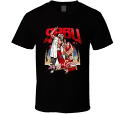 Sabu Super Genie Professional Wrestler Fan T Shirt