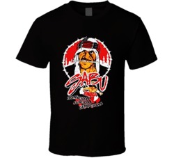 Sabu Homicidal Suicidal Genocidal Professional Wrestler Fan T Shirt