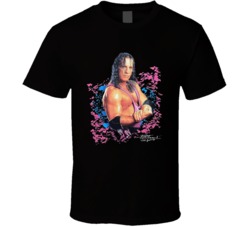 Bret Hitman Hart Popular Wrestler Sports Fan T Shirt