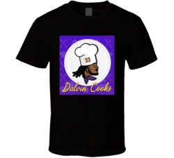 Minnesota Football Running Back Dalvin Cook Chef Cooks T Shirt