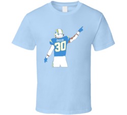 Austin Ekeler Los Angeles Football Fan T Shirt