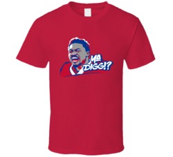 Stefon Diggs Ya Digg Buffalo Football Fan T Shirt