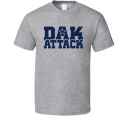 Dak Attack Dak Prescott Dallas Football Fan T Shirt
