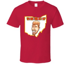 Travis Kelce 87 Kansas City Football Fan T Shirt