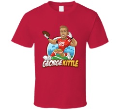 George Kittle San Francisco Football Fan T Shirt