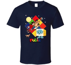 Rubik The Amazing Cube Cartoon Fan T Shirt