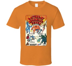 Saturday Morning Fever Cartoon Fan T Shirt