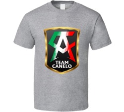 Team Canelo Alvarez Boxing Mexico T Shirt