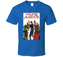 Young Justice Cartoon T Shirt