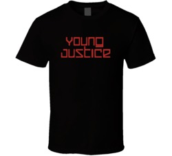 Young Justice Logo Cartoon T Shirt