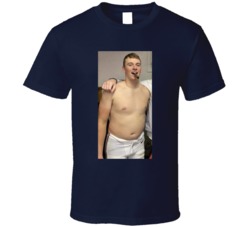 Mac Jones Shirtless Cigar New England Quarterback T Shirt