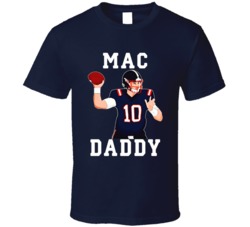 Mac Jones Mac Daddy New England Football Fan T Shirt