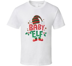 Baby Elf Cute Christmas T Shirt