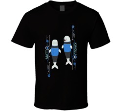 Star Trek Matt And Kimolu Lower Decks Tv Series Fan T Shirt