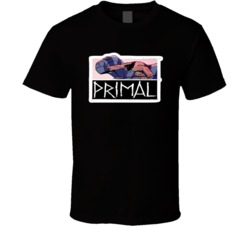 Primal Spear Riding Fang Cartoon T Shirt