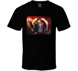 Kyo Kusanagi Snk The King Of Fighters T Shirt