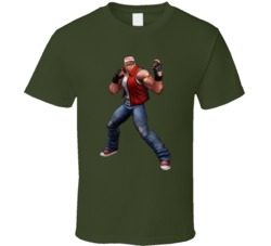 Terry Bogard Snk The King Of Fighters Video Game T Shirt