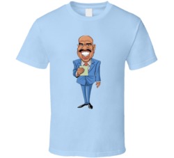 Steve Harvey Caricature Family Fued T Shirt