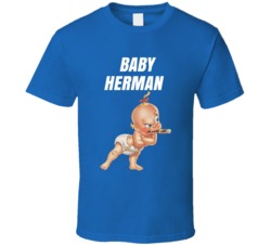 Baby Herman Roger Rabbit Cartoon Character T Shirt