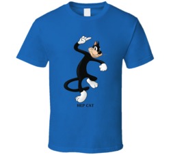 Hep Cat Looney Tunes Cartoon Character T Shirt